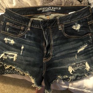 AE Jean shorts. So cute!